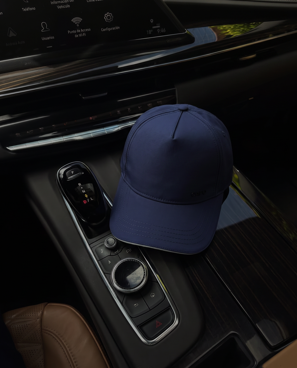 Capo Ripstop Baseball Hat - Navy