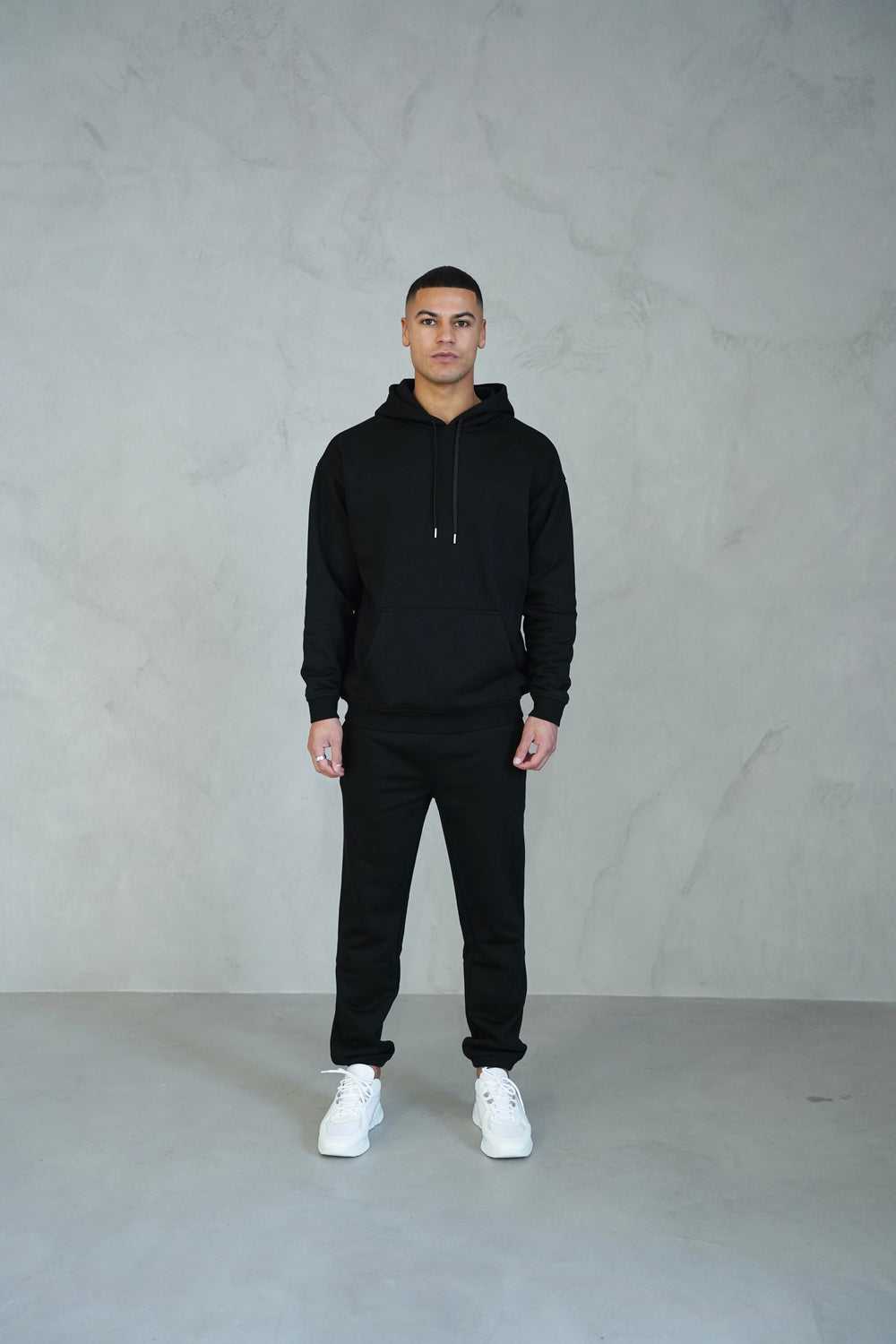 Capo Tracksuit Overhead Hoodie - Black