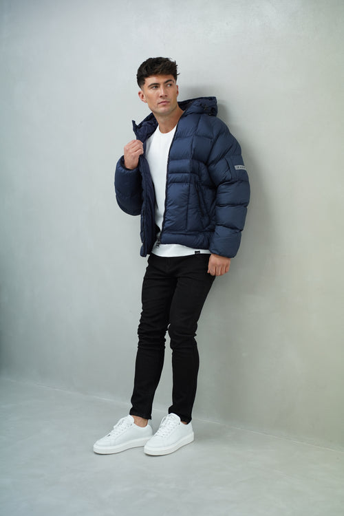 Capo CUBE Coat Jacket - Navy