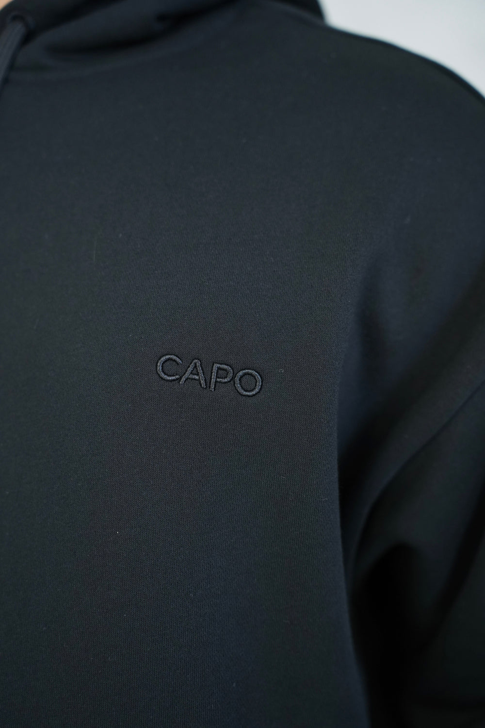 Capo Tracksuit Overhead Hoodie - Black