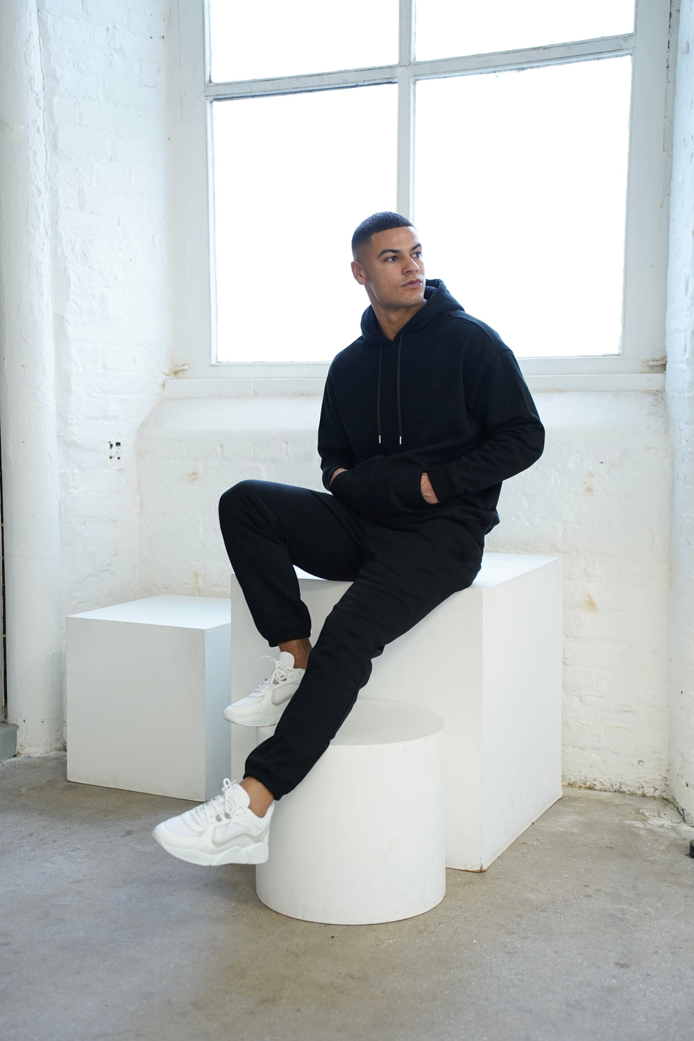 Capo Tracksuit Jogger - Black