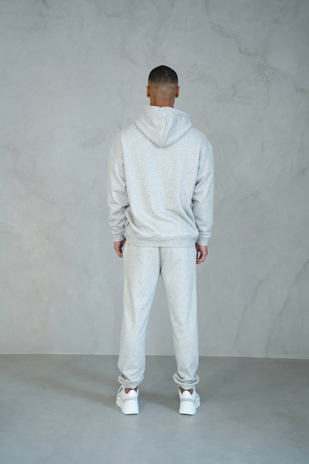 Capo Tracksuit Overhead Hoodie - Grey Marl