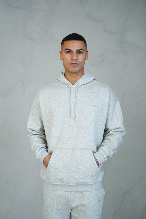 Capo Tracksuit Overhead Hoodie - Grey Marl