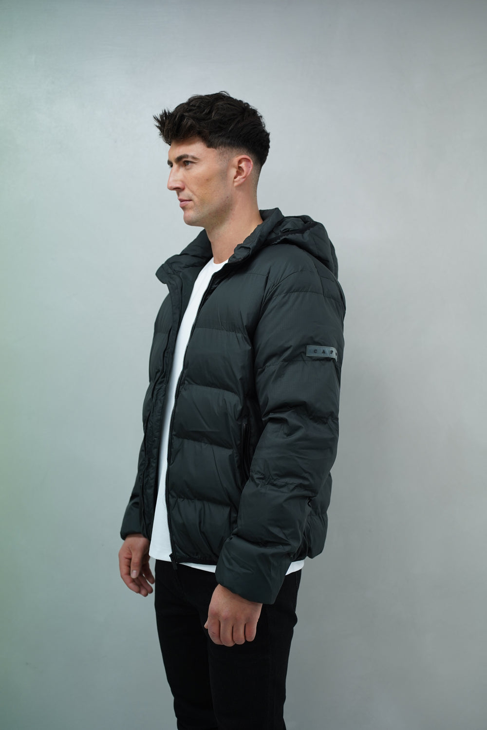 Capo Puffer Jacket - Black