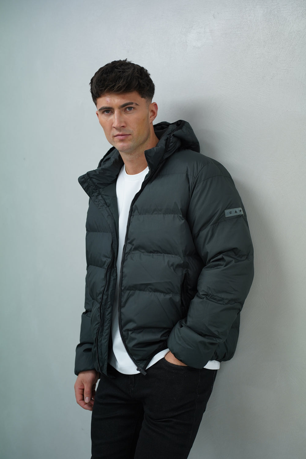 Capo Puffer Jacket - Black