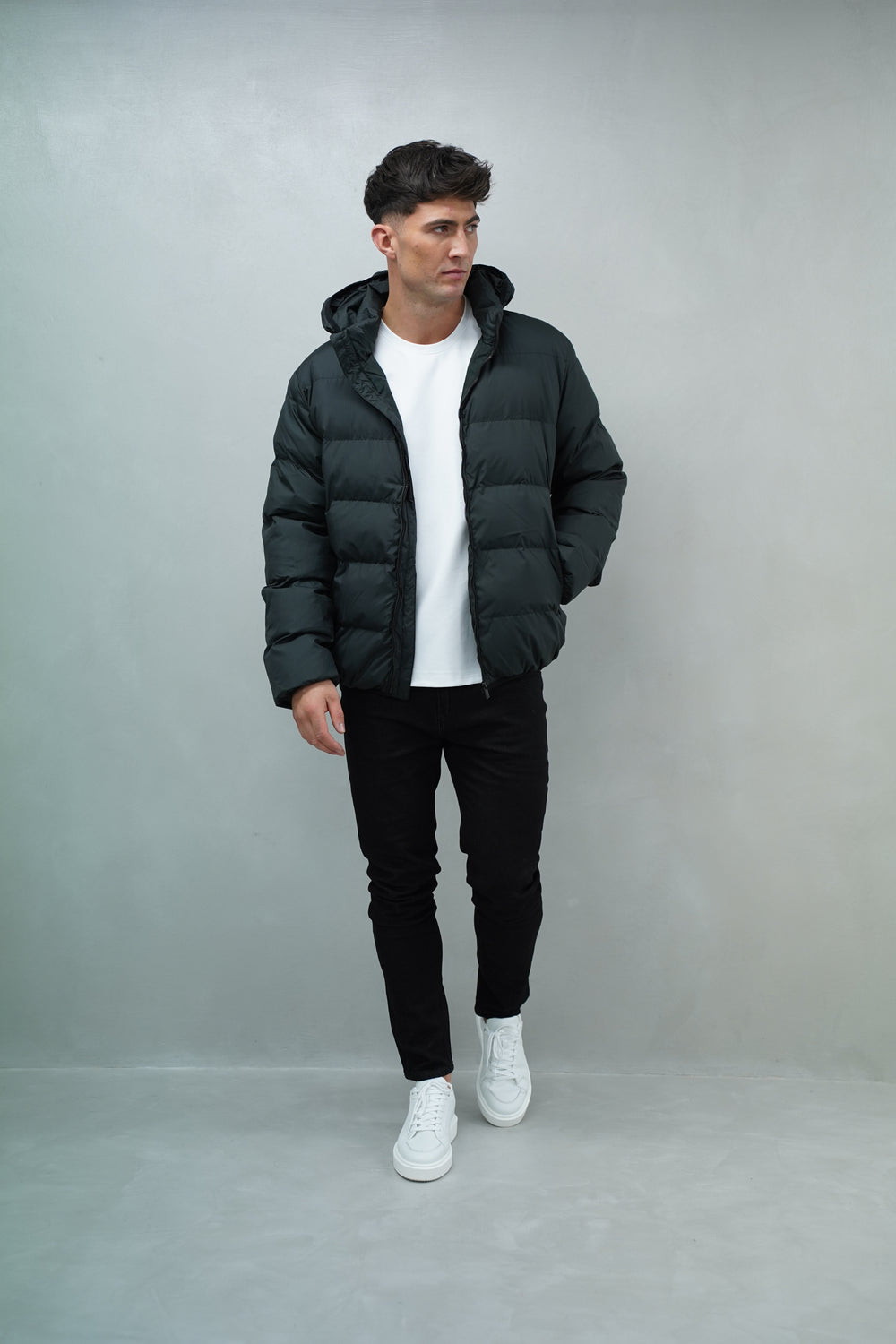 Capo Puffer Jacket - Black