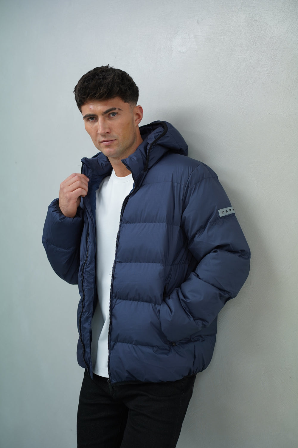 Capo Puffer Jacket - Navy