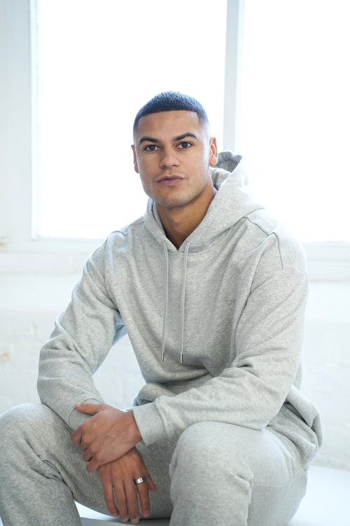 Capo Tracksuit Overhead Hoodie - Grey Marl