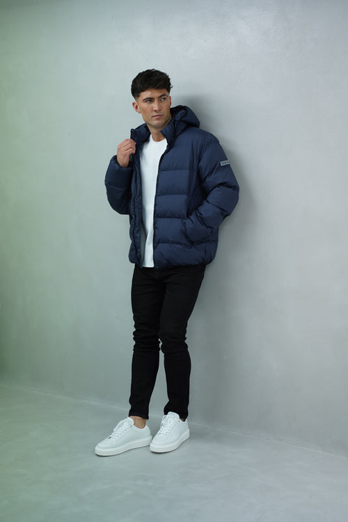 Capo Puffer Jacket - Navy