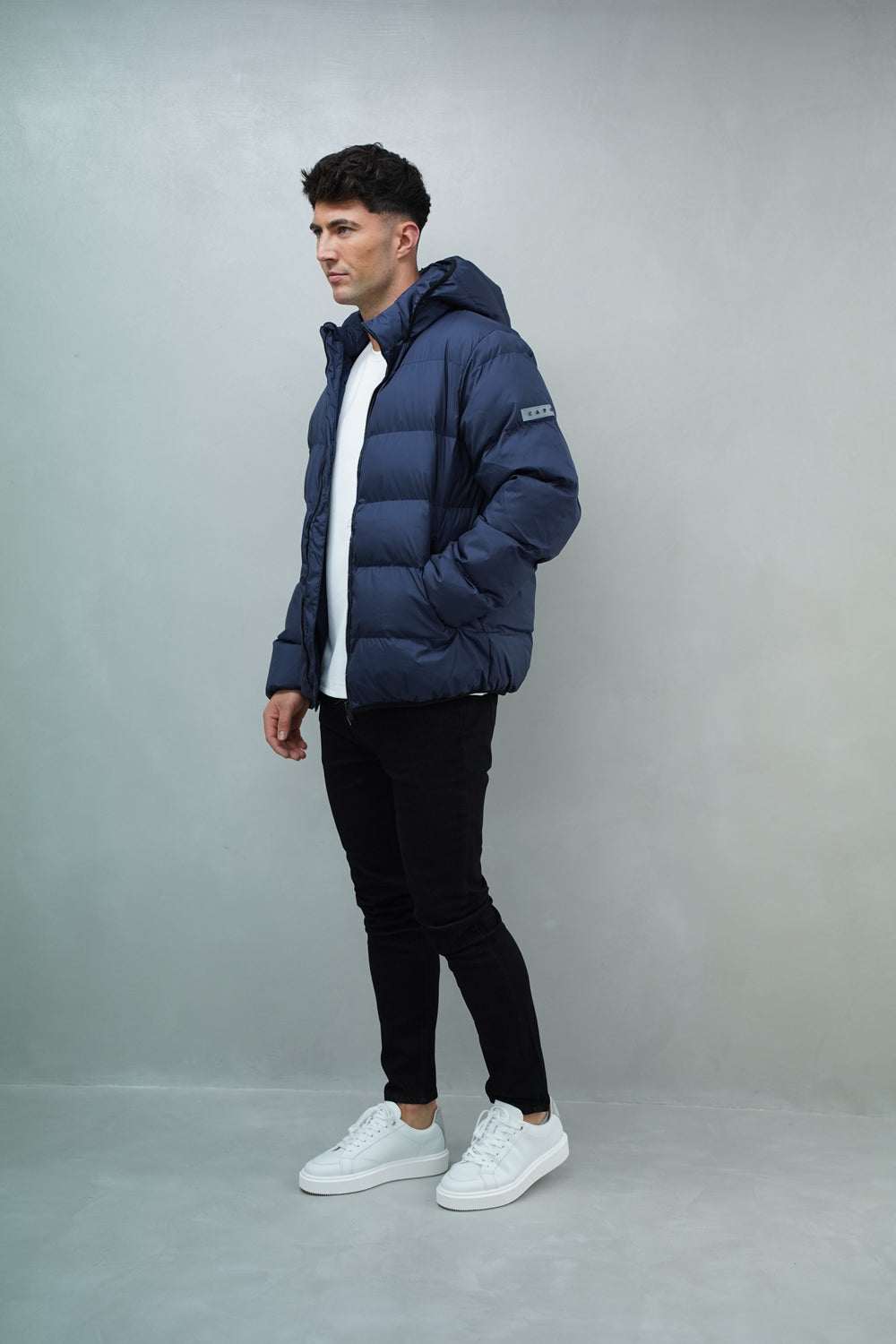 Capo Puffer Jacket - Navy