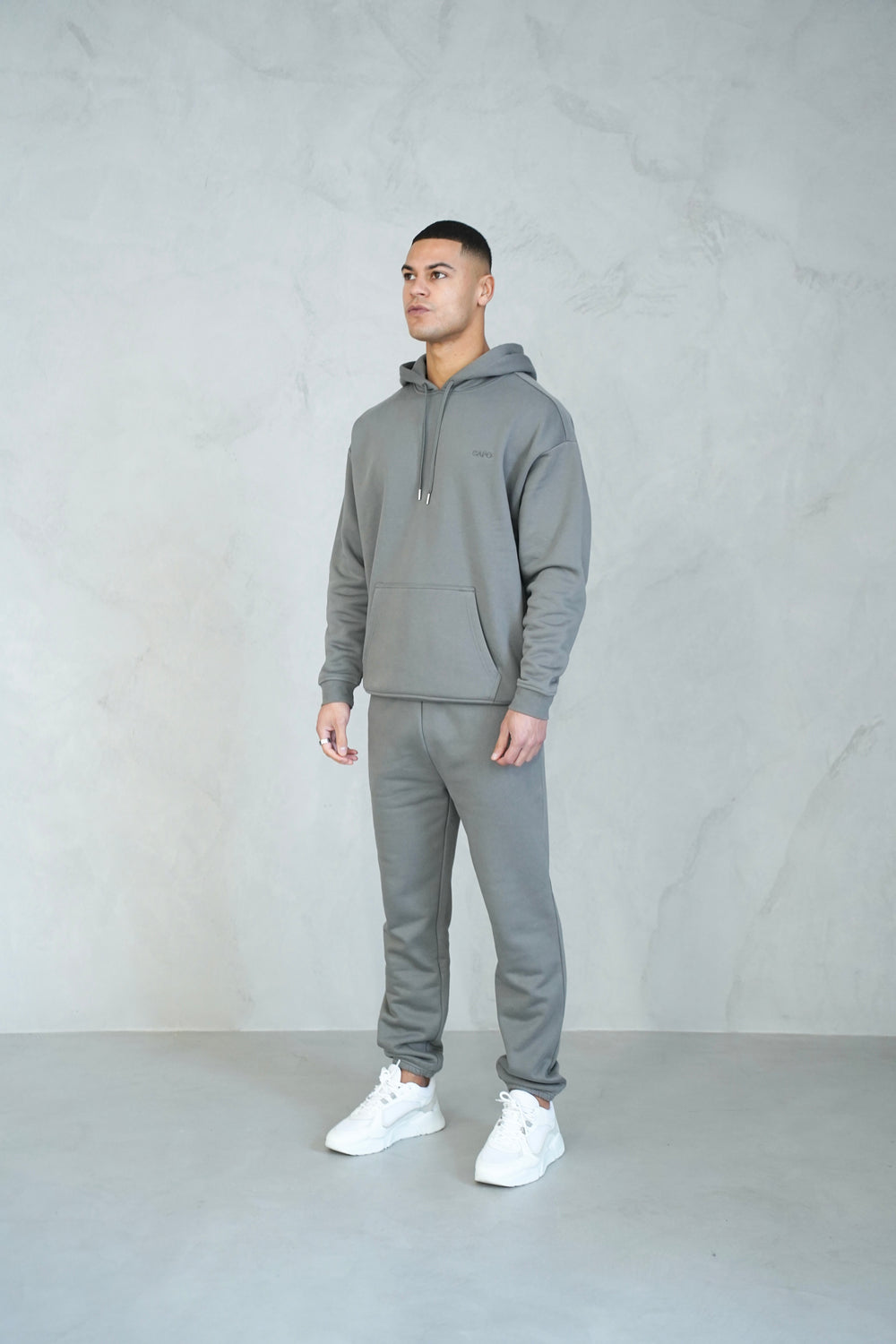 Capo Tracksuit Overhead Hoodie - Grey