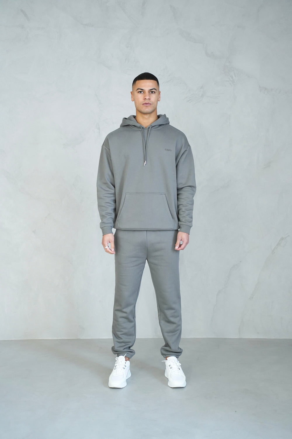 Capo Tracksuit Overhead Hoodie - Grey