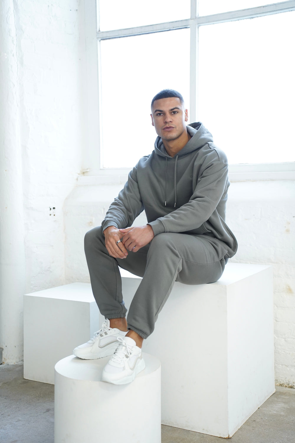 Capo Tracksuit Overhead Hoodie - Grey