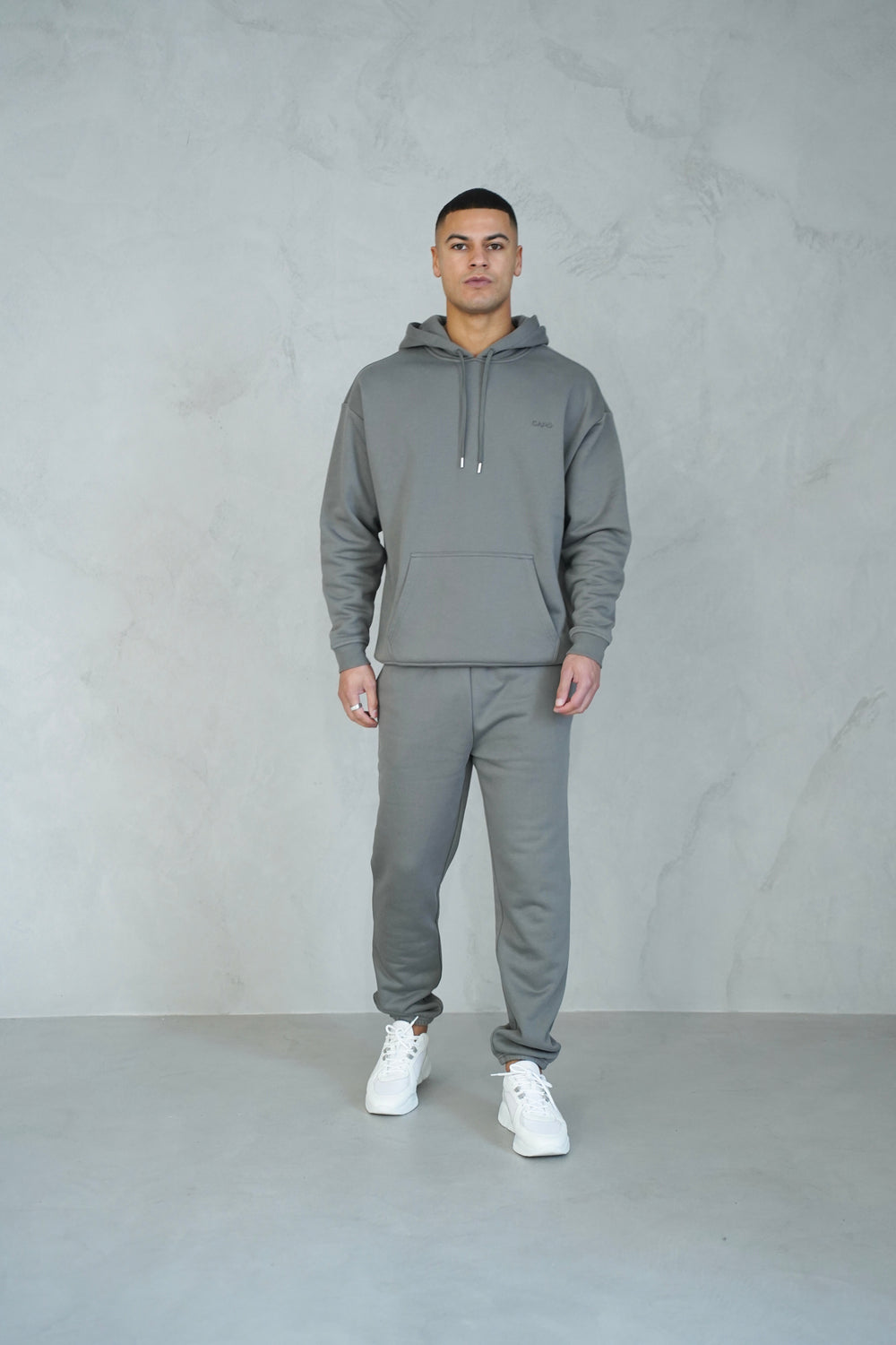 Capo Tracksuit Overhead Hoodie - Grey