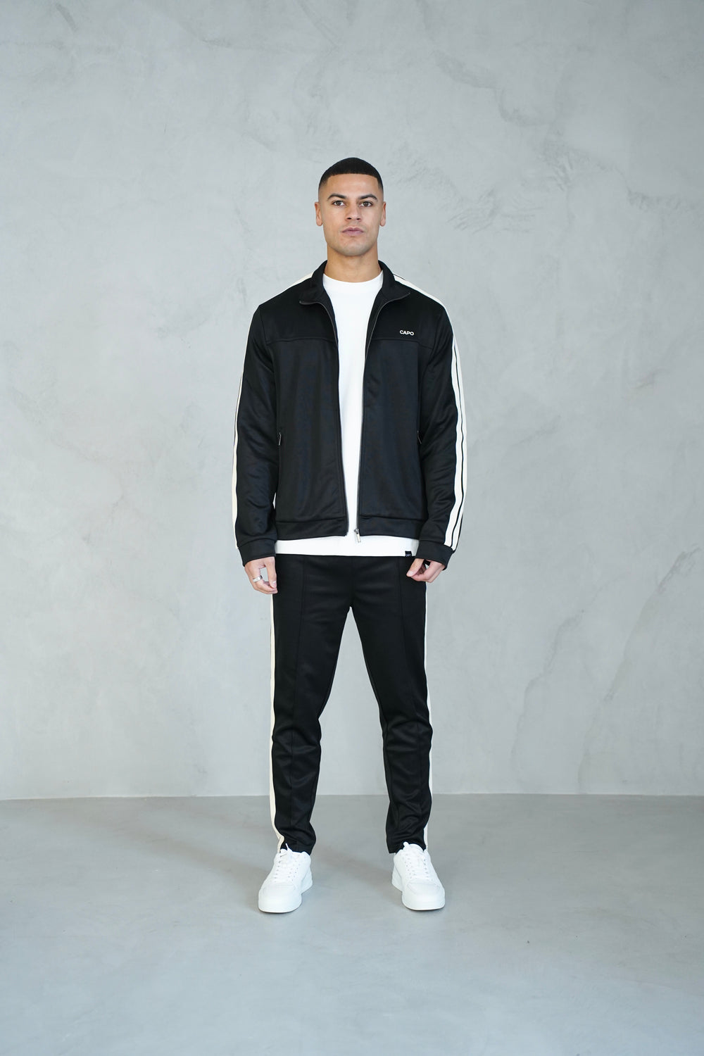 Capo Tape Track Jacket - Black