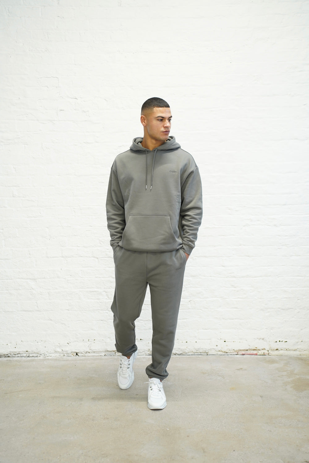 Capo Tracksuit Overhead Hoodie - Grey