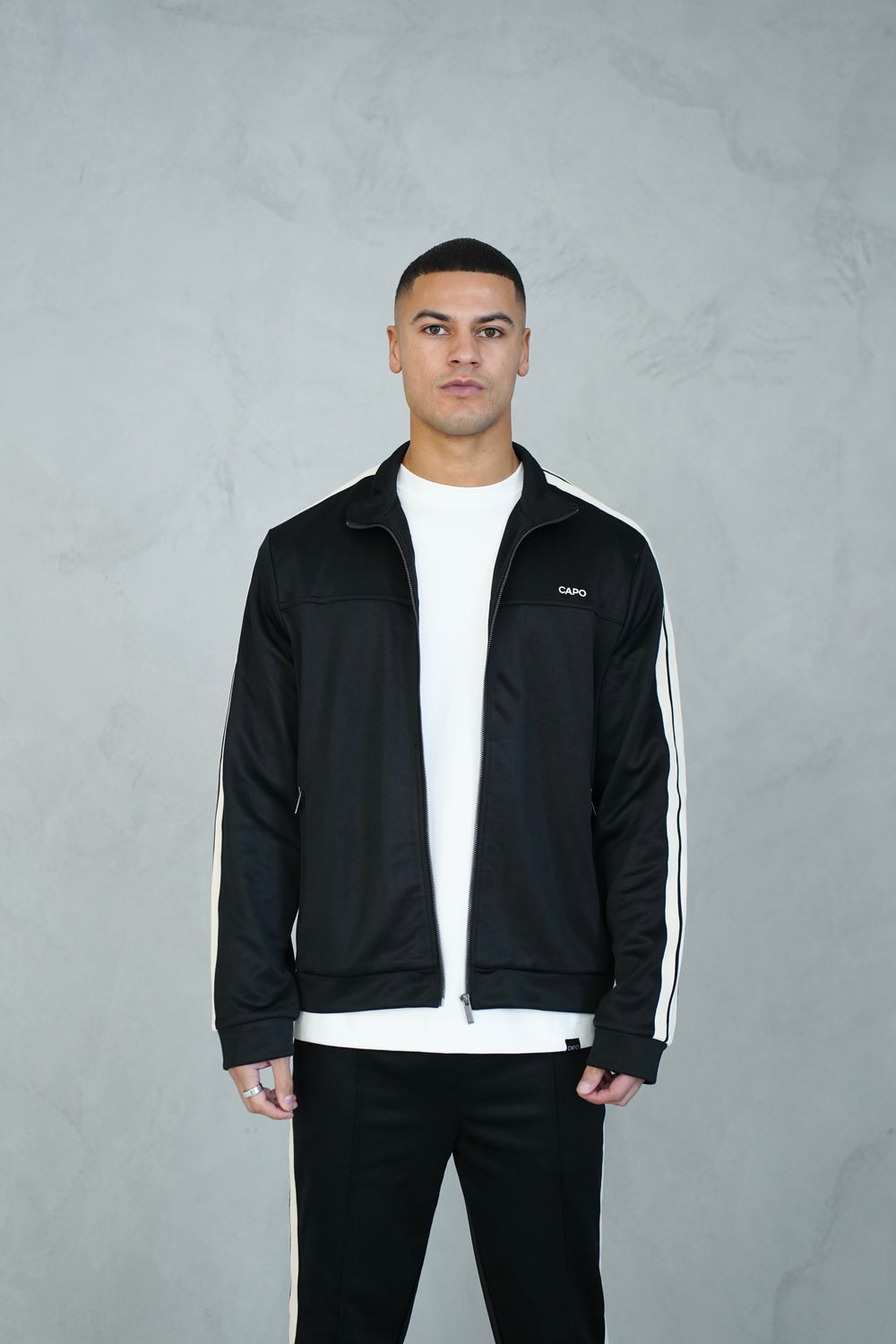 Capo Tape Track Jacket - Black