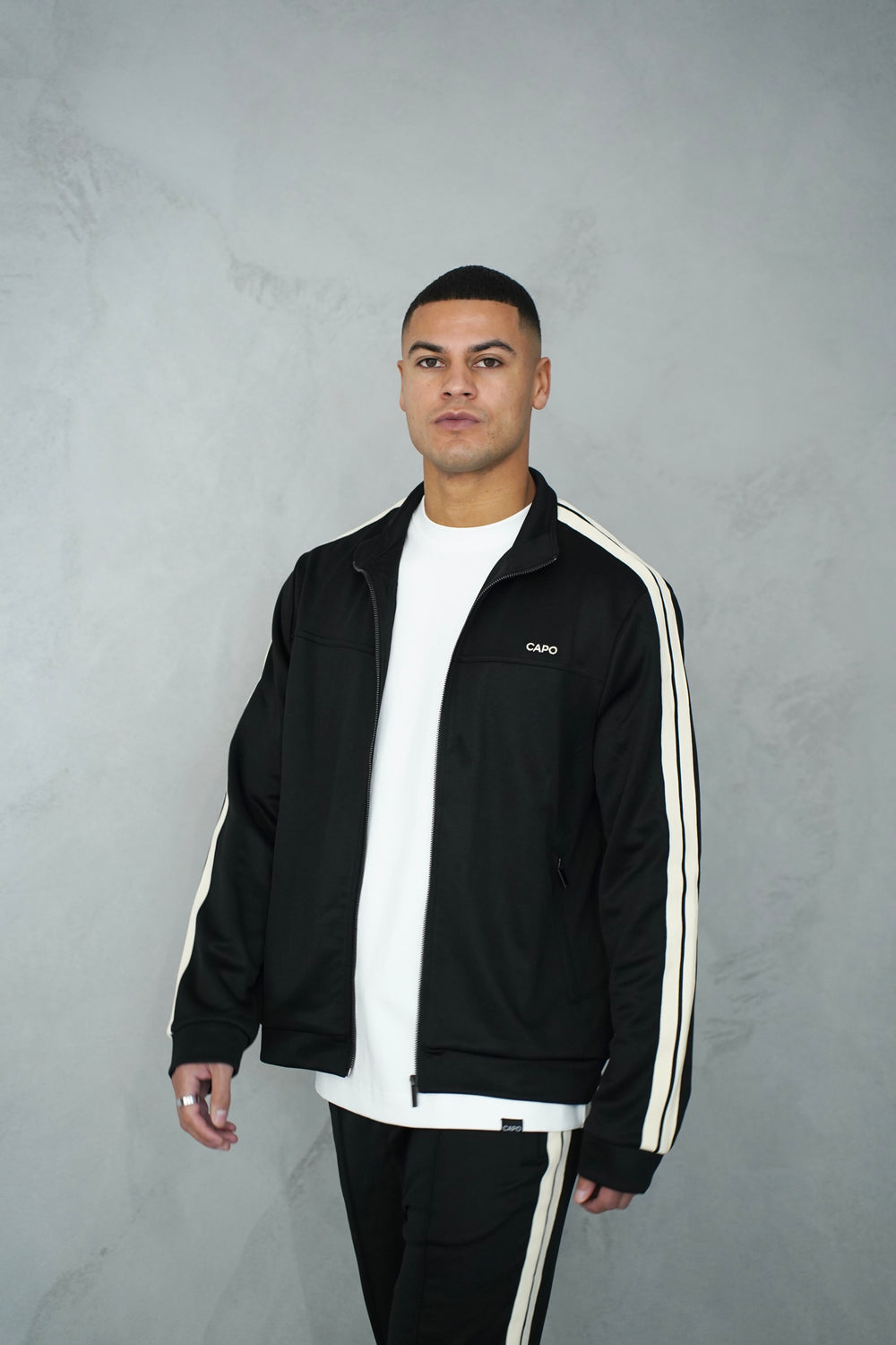 Capo Tape Track Jacket - Black