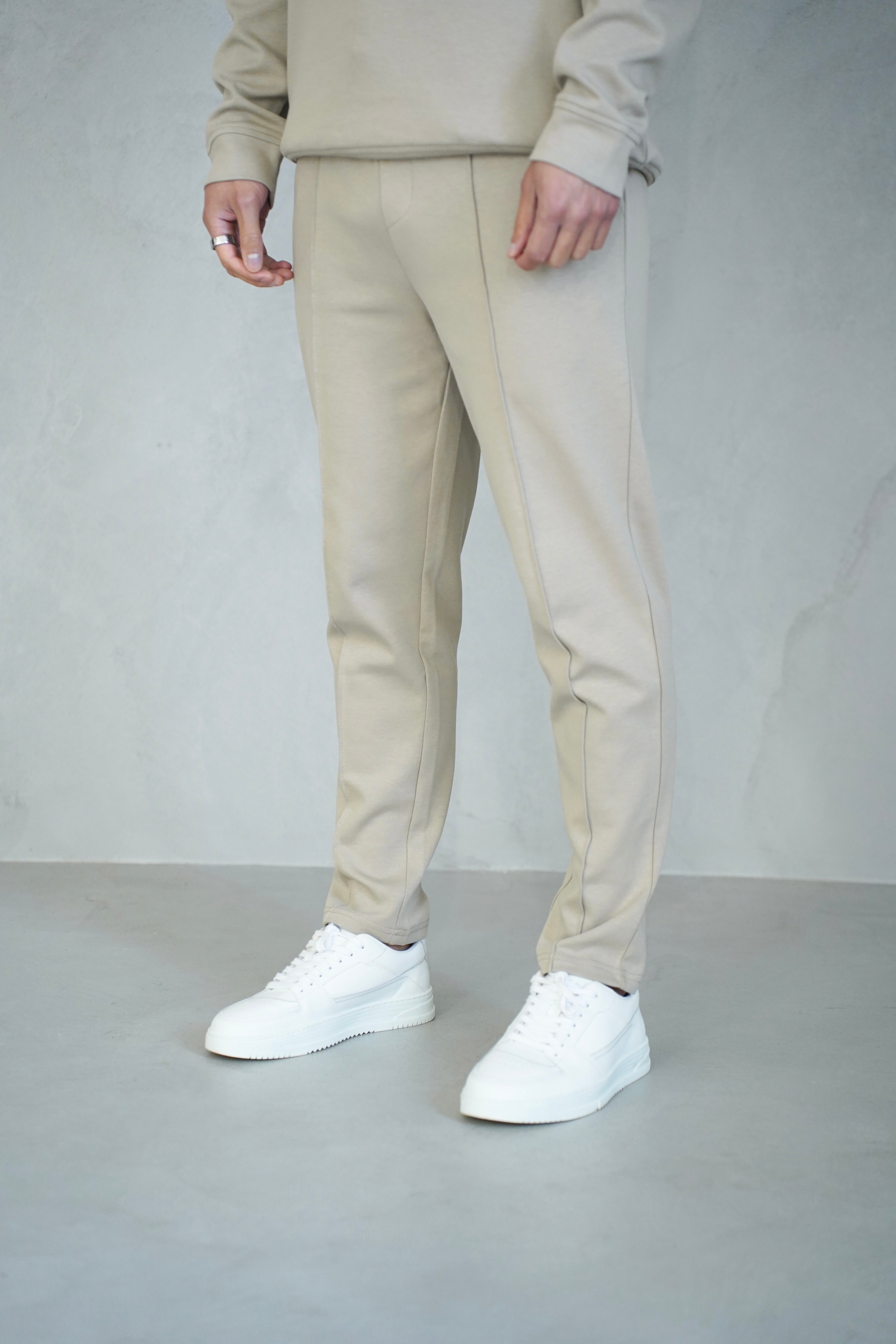 Capo Interlock Pant - Oatmeal