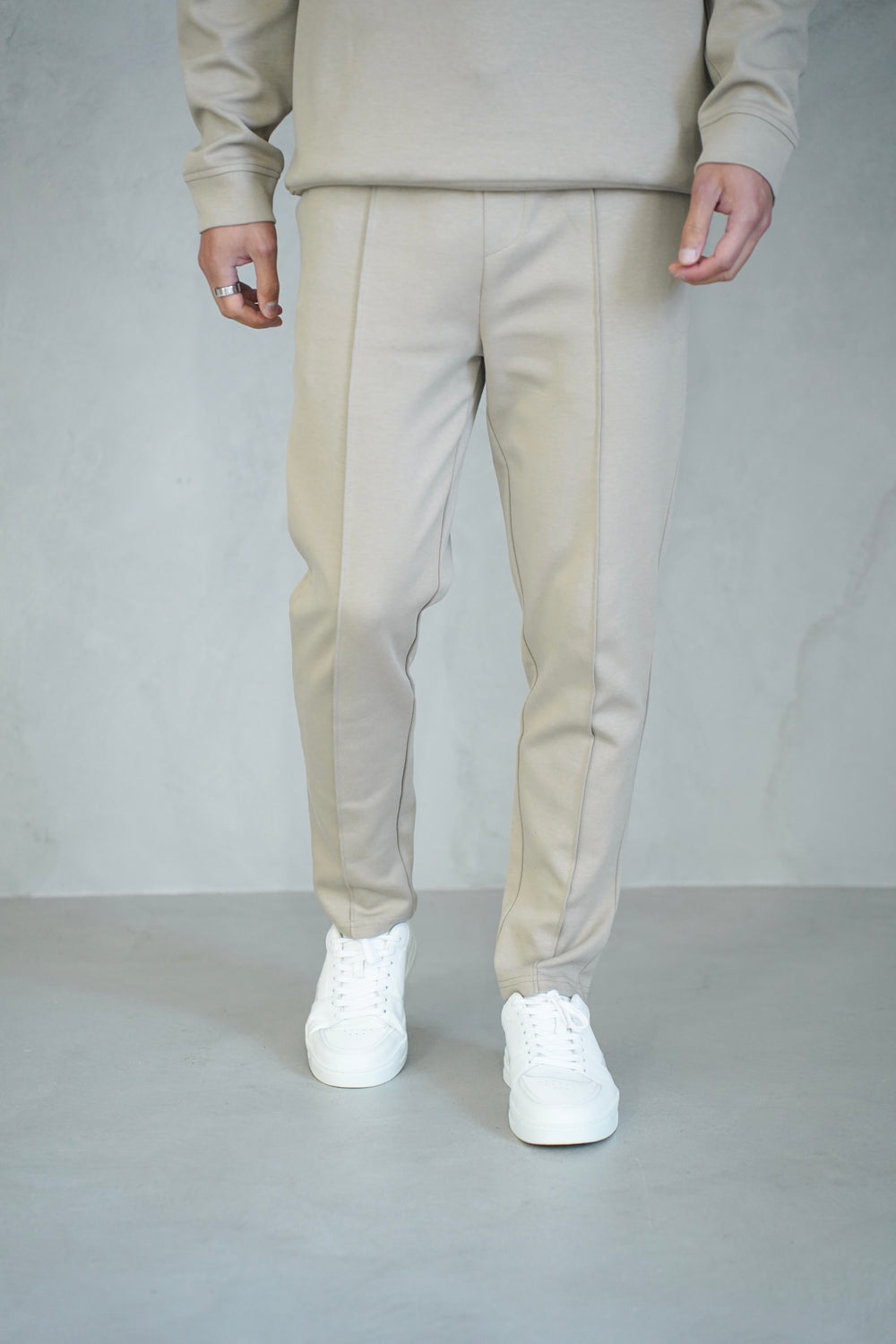 Capo Interlock Pant - Oatmeal