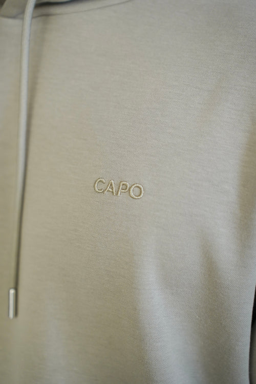 Capo Interlock Hoodie - Oatmeal