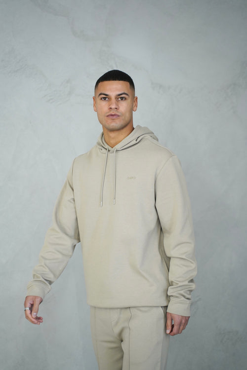 Capo Interlock Hoodie - Oatmeal