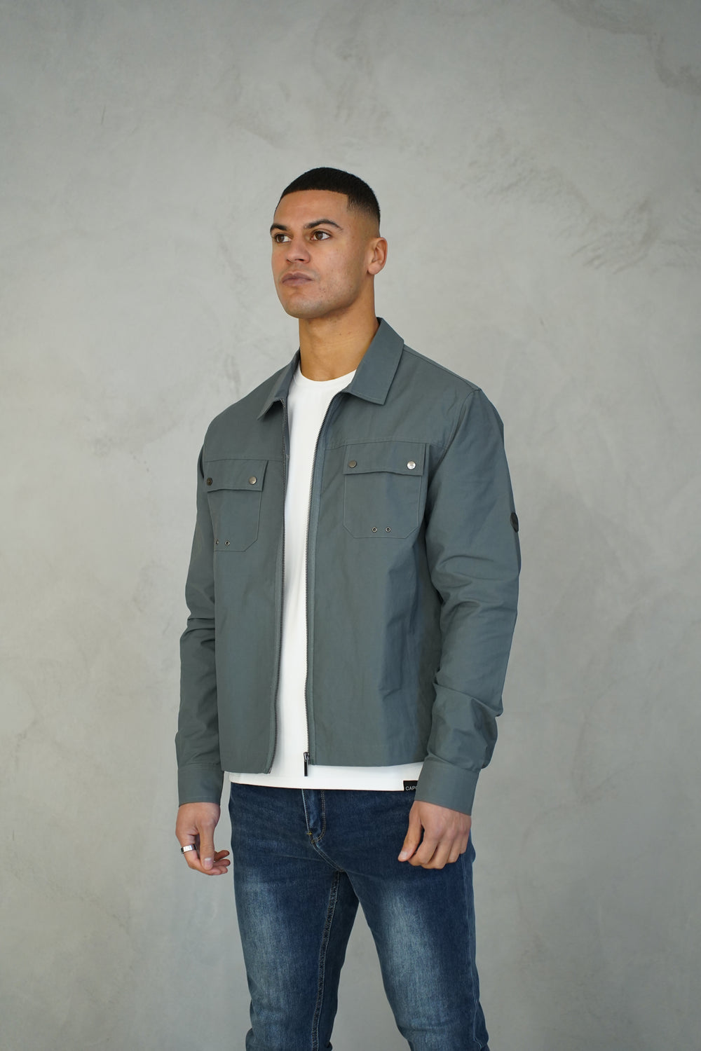 Capo Tech Jacket - Petrol Blue