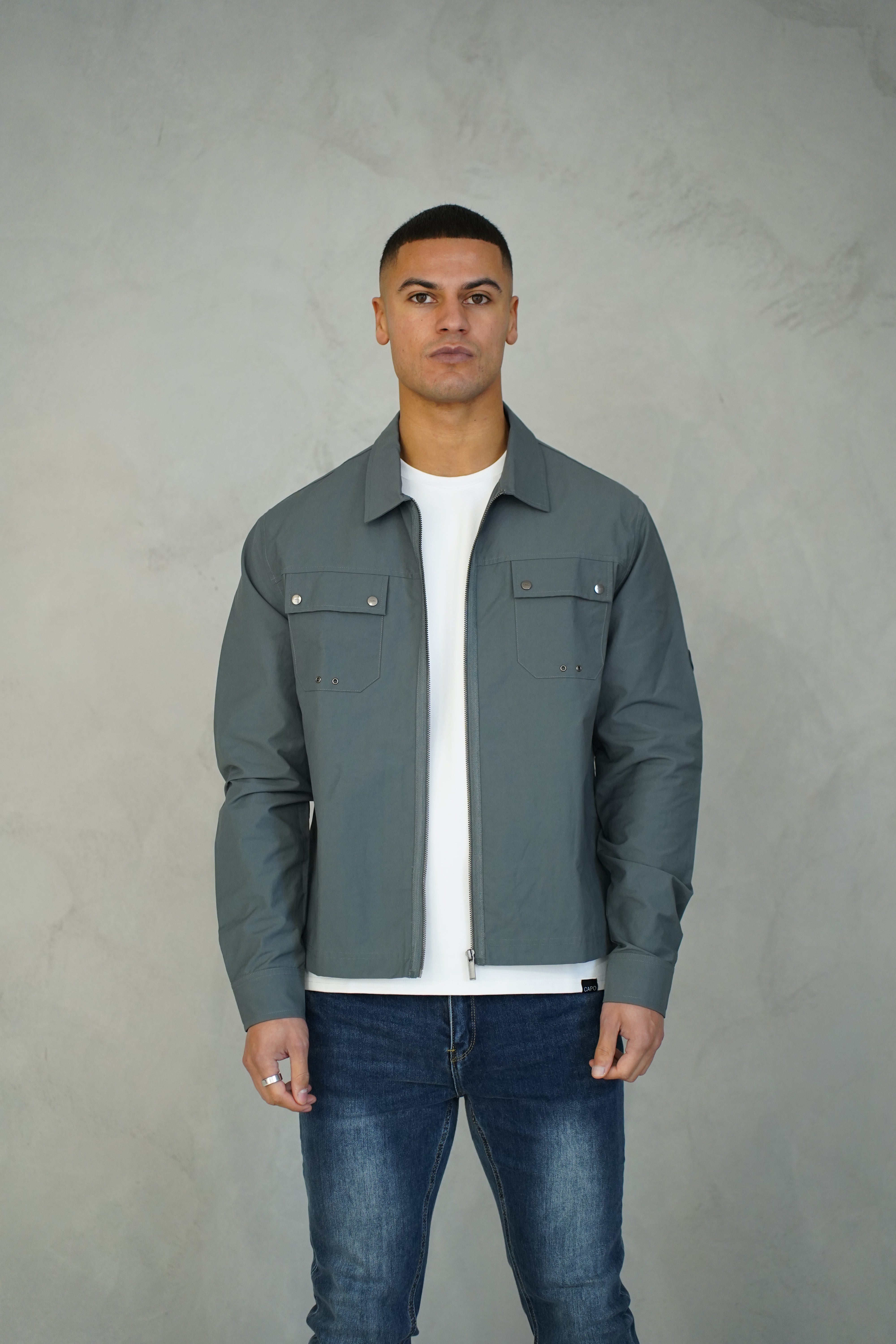 Capo Tech Jacket - Petrol Blue