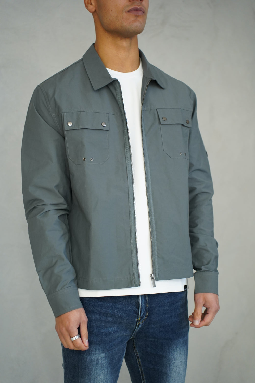 Capo Tech Jacket - Petrol Blue