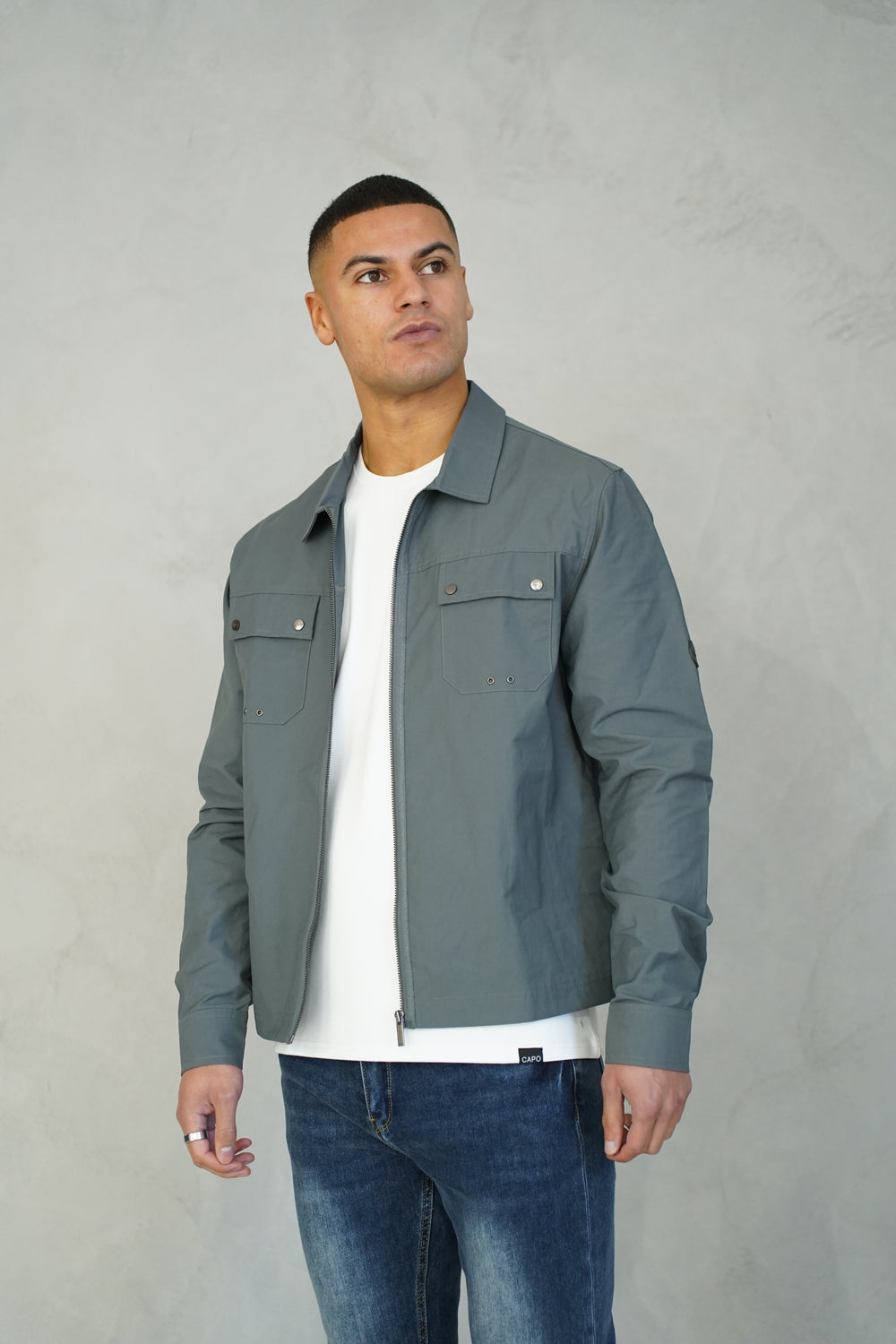 Capo Tech Jacket - Petrol Blue