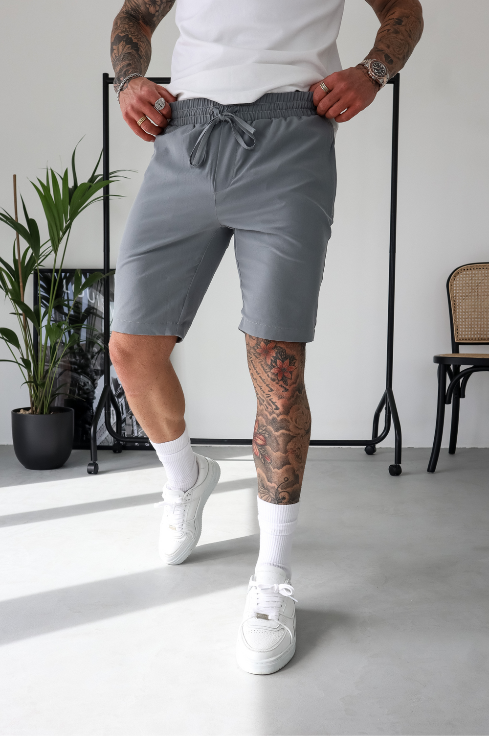 Capo HYBRID SMART Short - Grey – CAPO | Meaning Behind The Brand