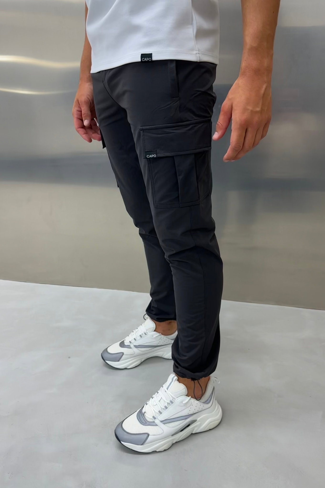 Capo ACTIVE Cargo Pant Toggle - Navy – CAPO | Meaning Behind The Brand