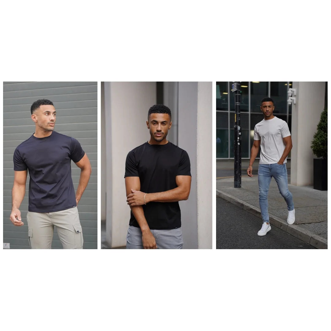 Capo MERCERISED T-Shirt Triple Pack
