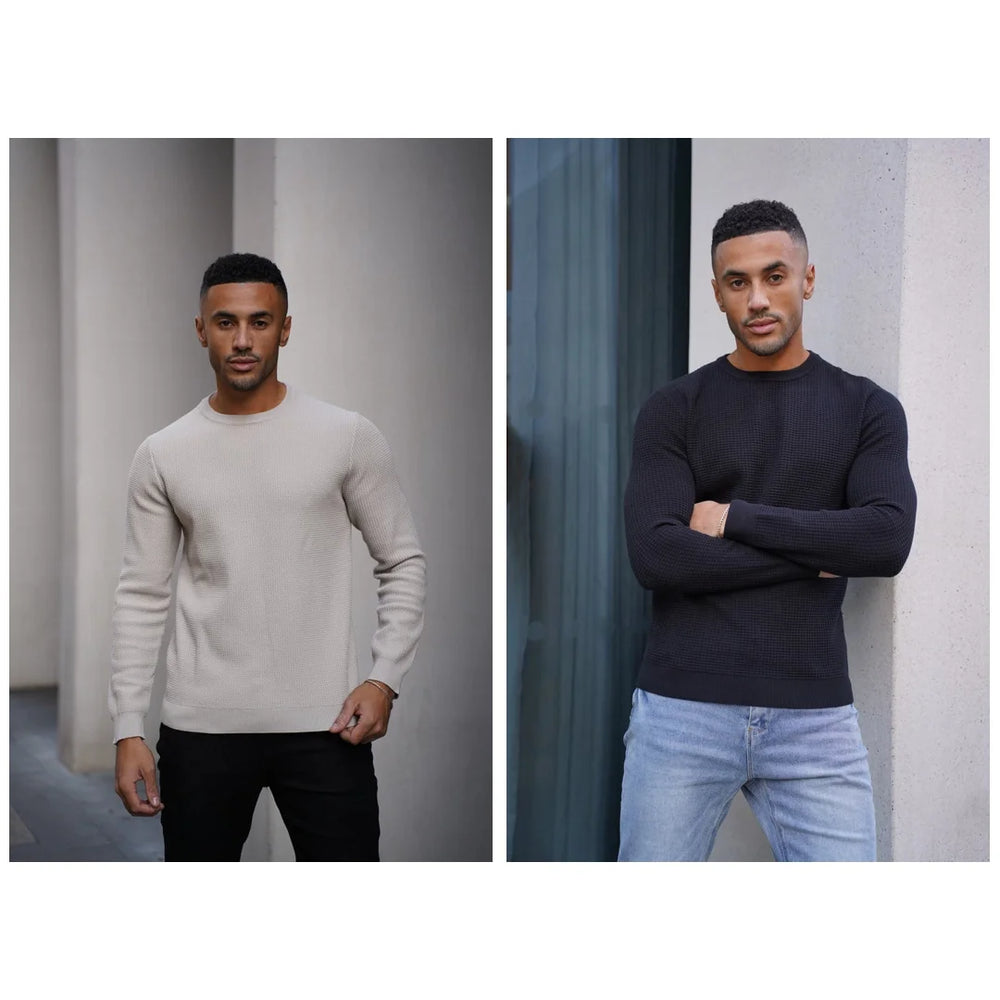 Capo Cable Knit Jumper 2-Pack