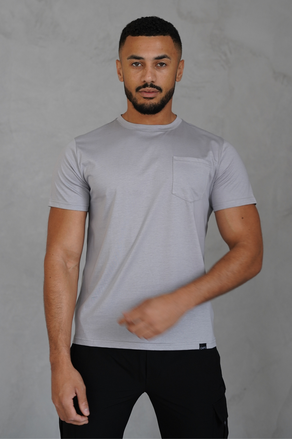 Capo MERCERISED T-Shirt - Grey – CAPO | Meaning Behind The Brand