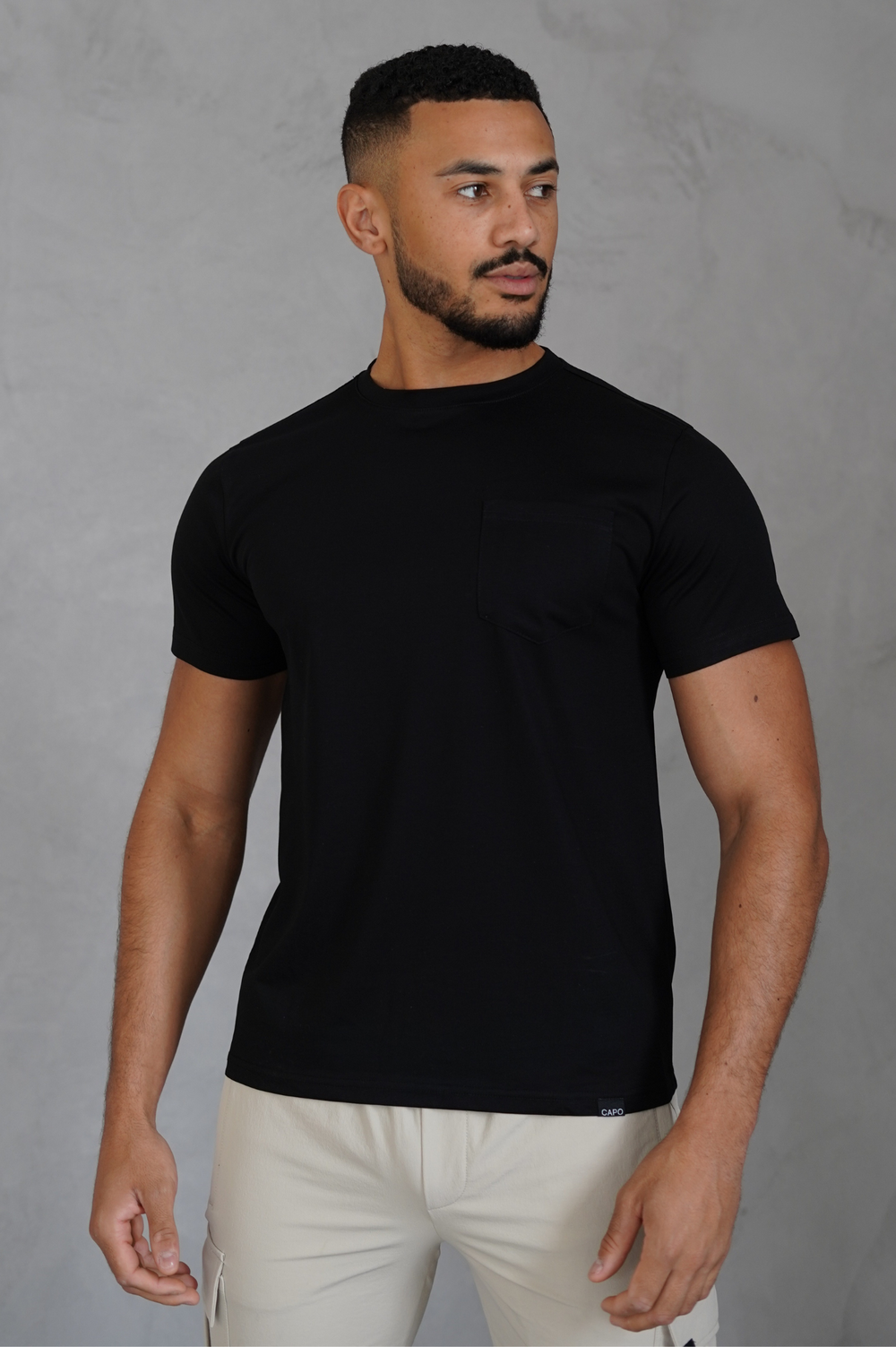 Capo MERCERISED T-Shirt - Black – CAPO | Meaning Behind The Brand