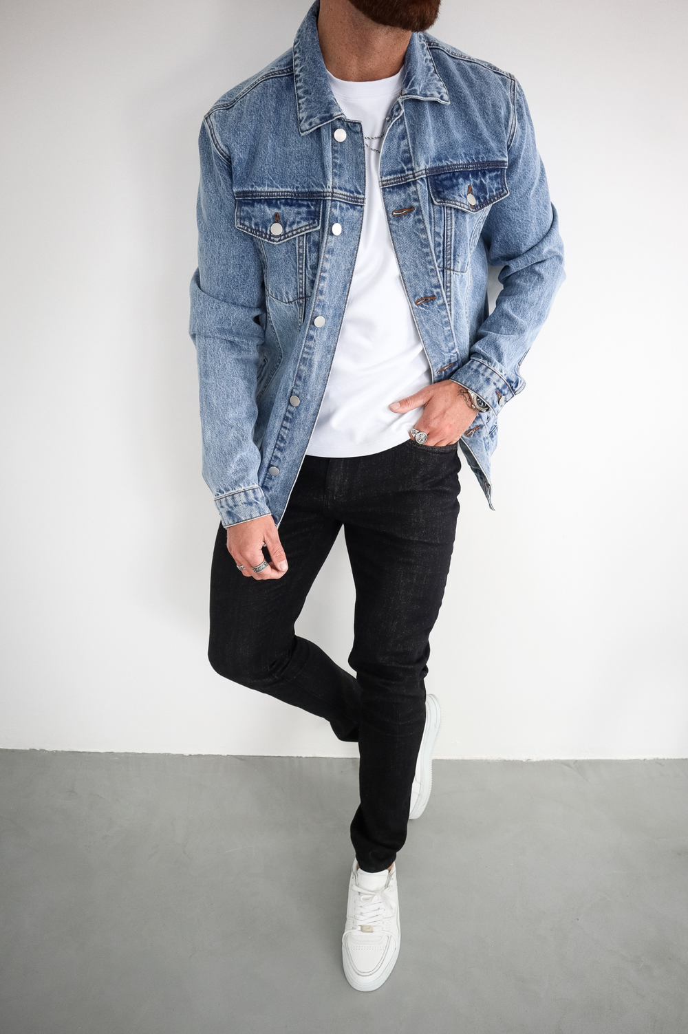 Capo DENIM Jacket - Blue – CAPO | Meaning Behind The Brand