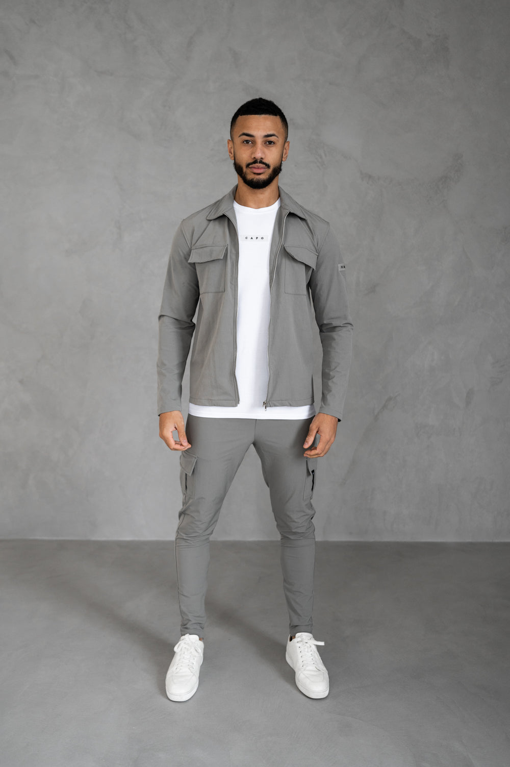 Capo UTILITY Cargo Pant - Light Grey