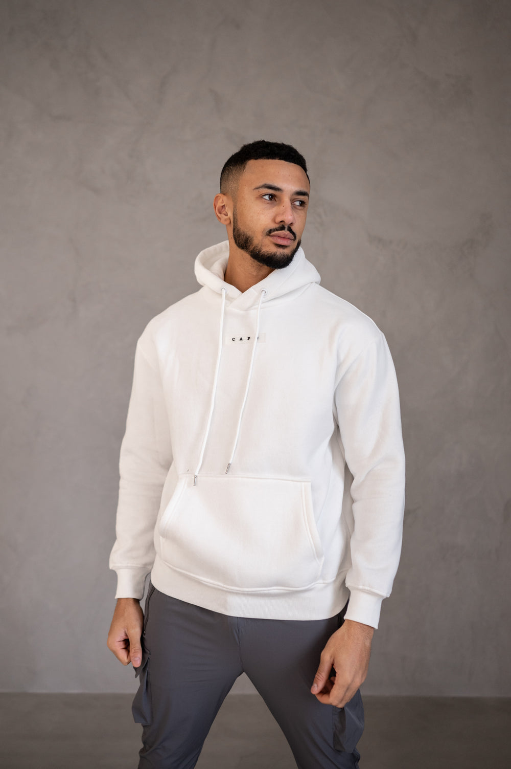 Capo ESSENTIAL Hoodie - Off White – CAPO | Meaning Behind The Brand