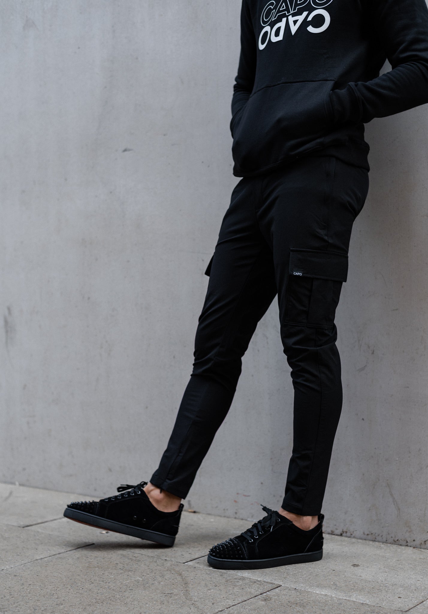 Capo UTILITY Cargo Pant - Black – CAPO | Meaning Behind The Brand