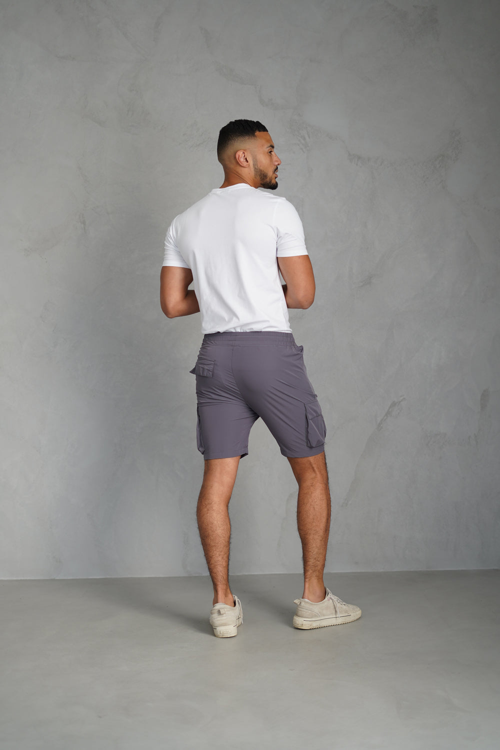 Capo LIGHTWEIGHT Cargo Short - Dark Grey