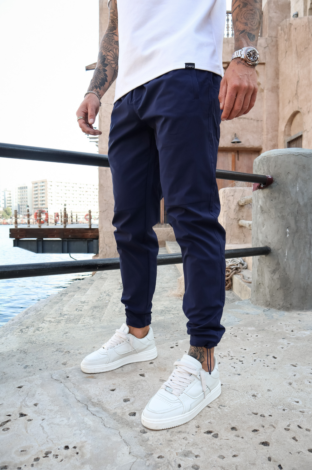 Capo TECH Pant - Navy – CAPO | Meaning Behind The Brand