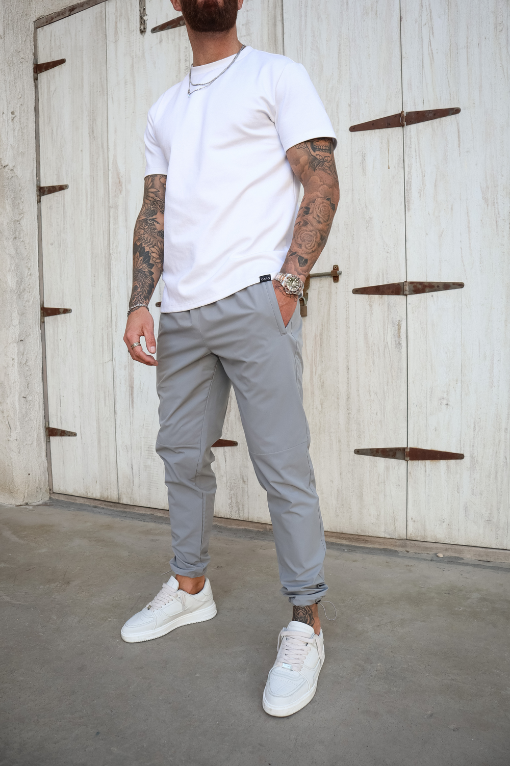 Capo TECH Pant - Grey – CAPO | Meaning Behind The Brand