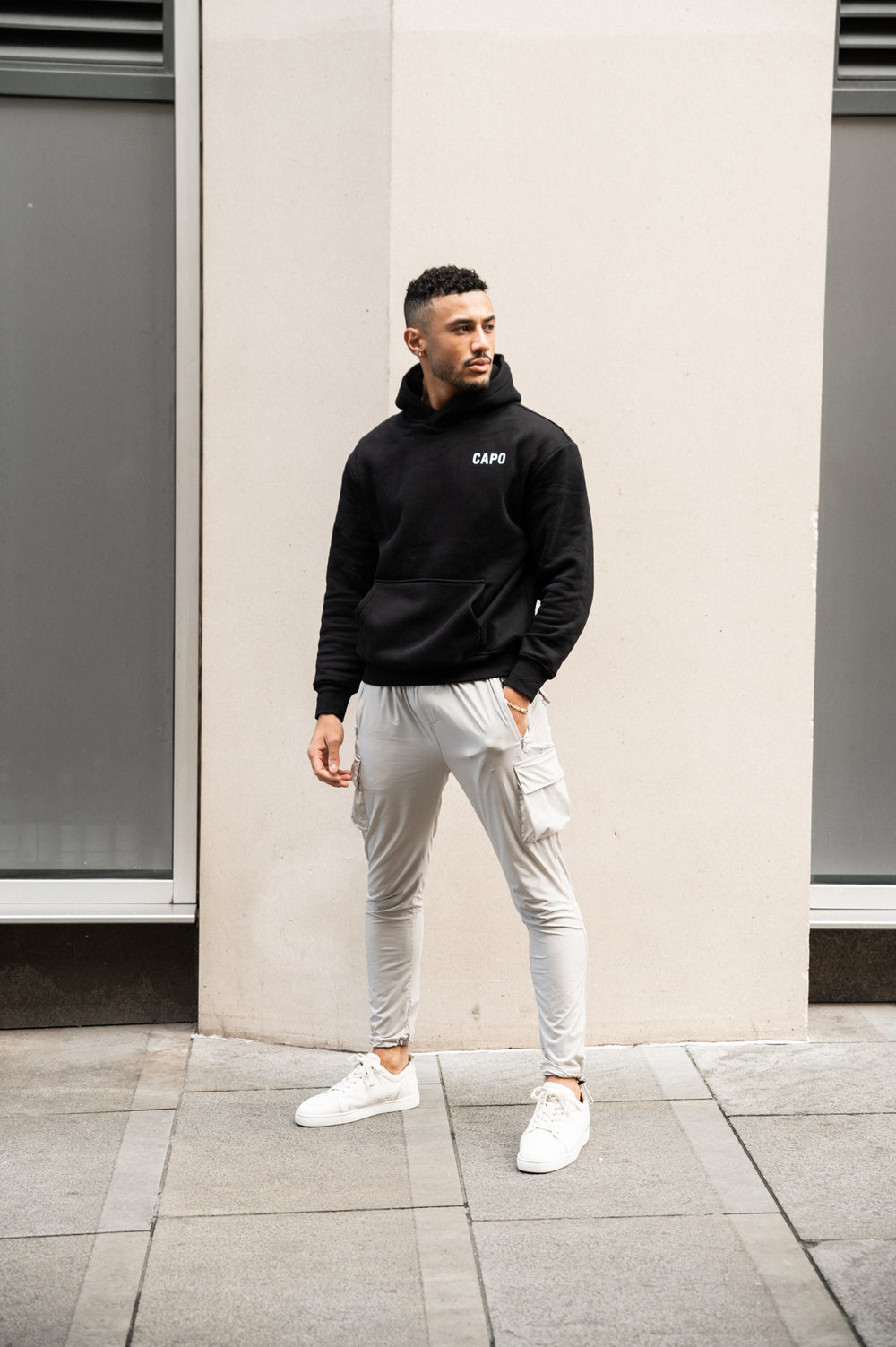 Capo PRINT Hoodie - Black – CAPO | Meaning Behind The Brand