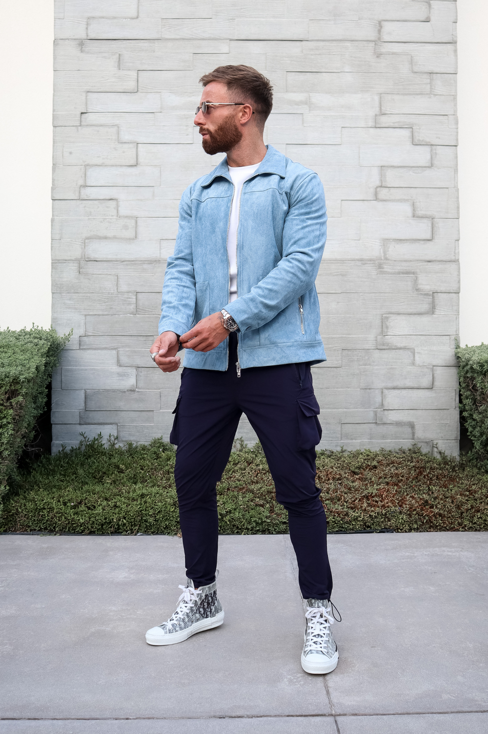 Capo SUEDE Jacket Light Blue CAPO Meaning Behind The Brand