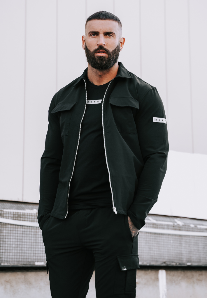 Capo UTILITY Jacket - Black – CAPO | Meaning Behind The Brand